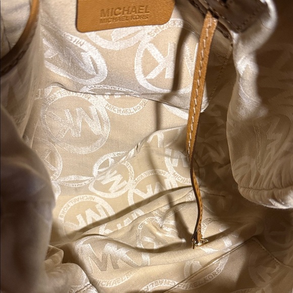 Michael Kors Leather Shoulder Bag - Picture 10 of 16